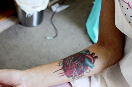 Love Heart Tattoo Pics Design